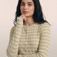 Cotton Ribbed Suit | Lemon Twist