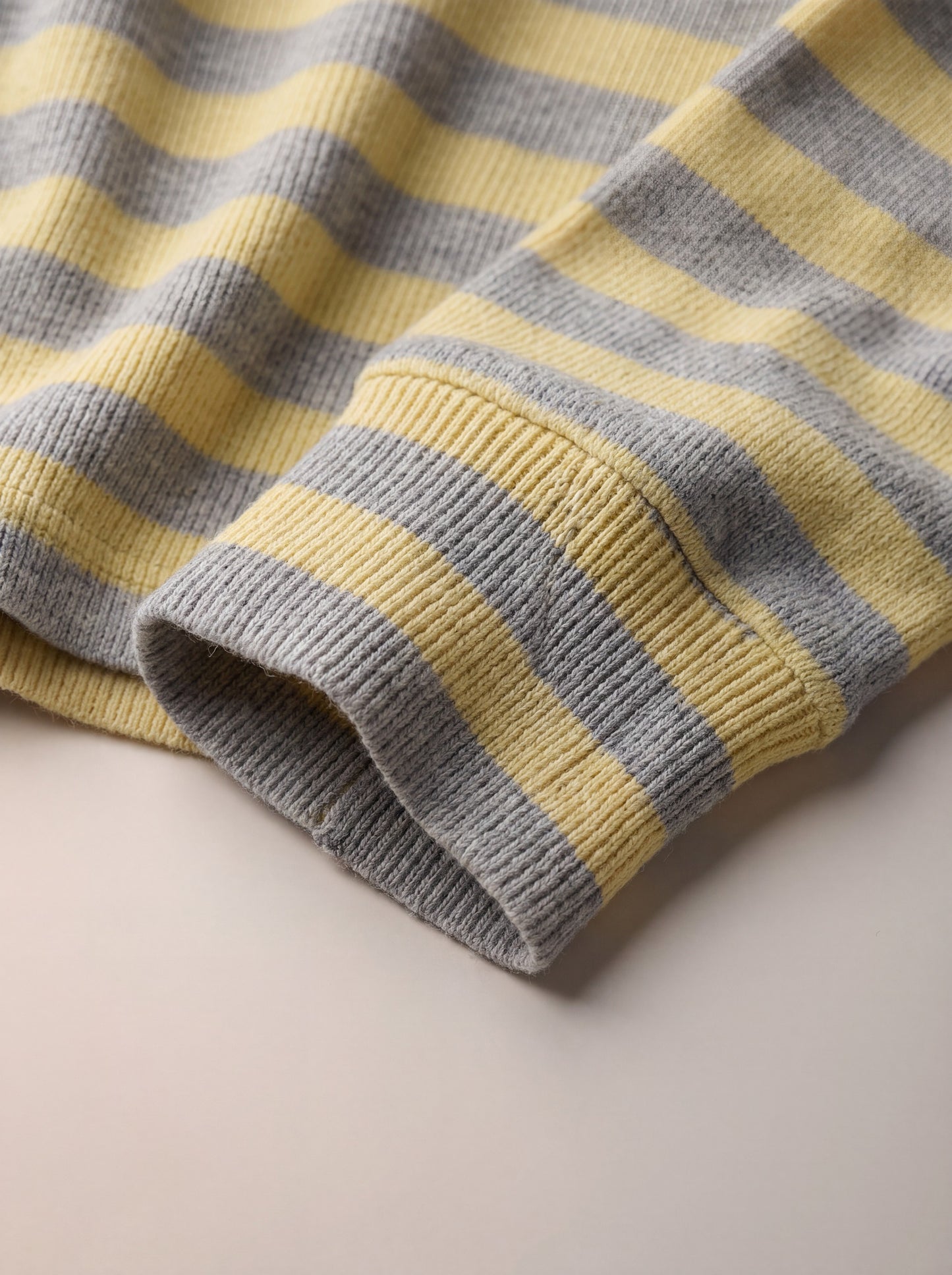 Cotton Ribbed Suit | Lemon Twist