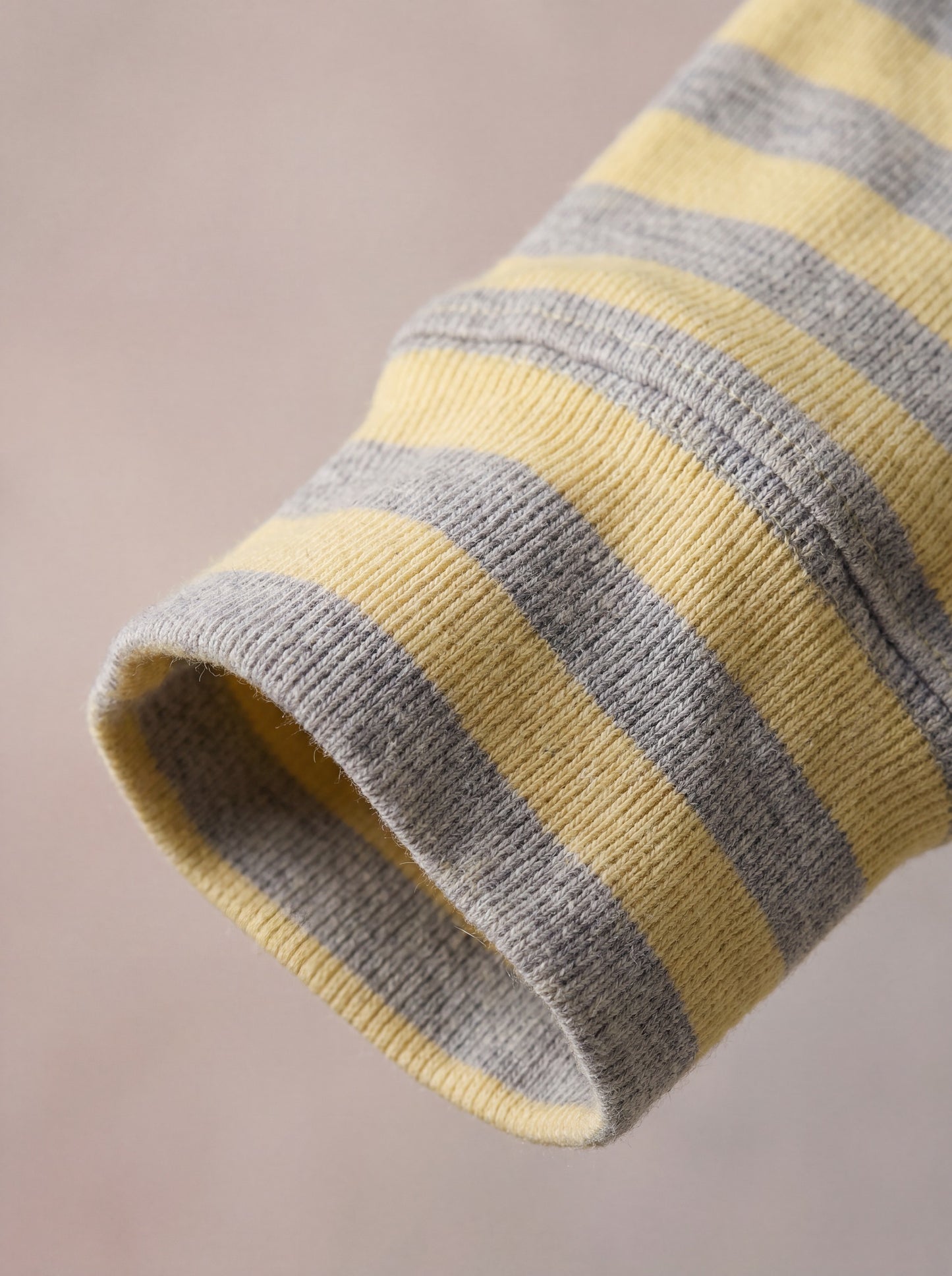 Cotton Ribbed Suit | Lemon Twist